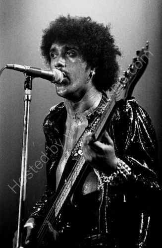 Phil Lynott in concert at the Kings Hall Belfast