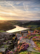 Sunset from Bamford Edge