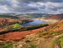 Ladybower Reservoir from Bamford Edge Derbyshire