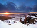 Winter sunrise at Higger Tor