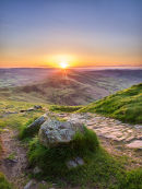 May sunrise from Mam Tor 
