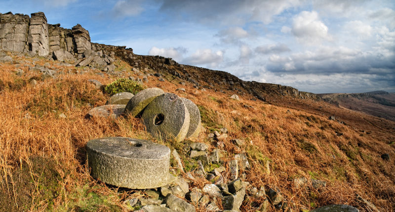 Millstones on Stanage