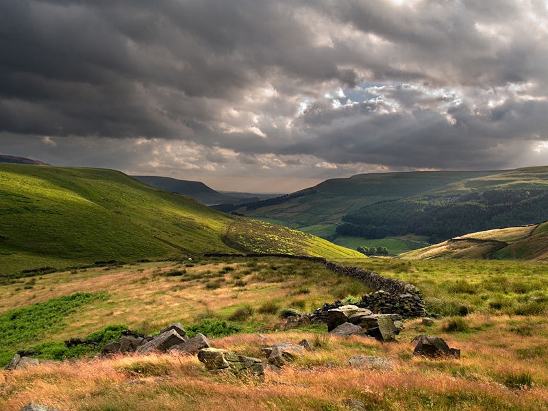 Stonelow in the Dark Peak