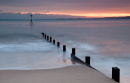 Exmouth Beach at Sunset