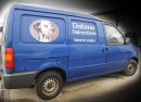 VAN WITH LETTERING & PHOTOGRAPHIC LIVERY