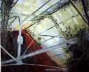 The Ravine 2, oil on canvas, Simon McWilliams