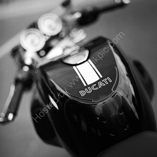 Ducati. This image highlights the Zeiss Tessar
