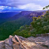 Rock Shelf at Blue Mountains, Australia.