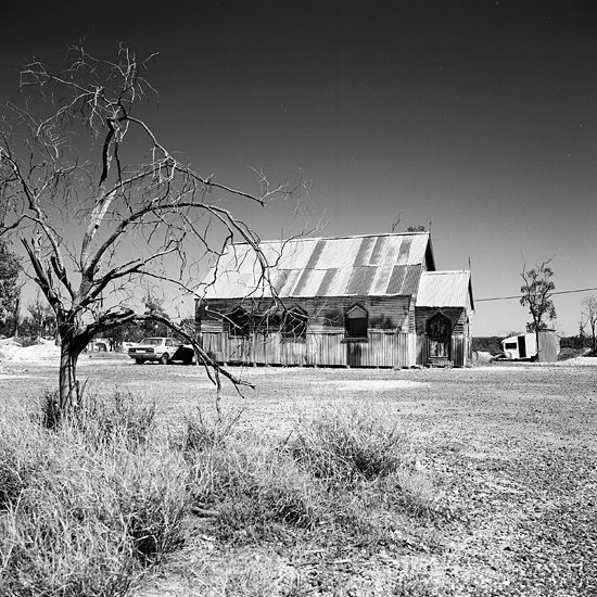 Church at Lightning Ridge.