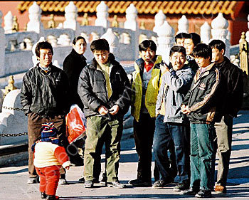 <strong>Baby Admirers in the Forbidden City</strong>