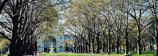 Melbourne's original Exhibition building