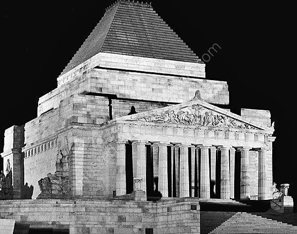 Shrine of Remembrance; <em>Image not for sale.</em>