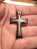 Whitby jet cross