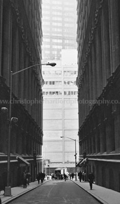 Early Morning in Downtown Manhatten