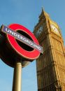 London Underground sign in Westminster