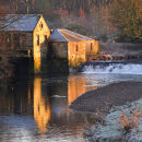 WINTER EVENING REFLECTIONS - HON. MENTION IN 2009-10 DIGITAL IMAGE COMPETION 1