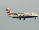 British Airways Avro RJ100  G-CFAB