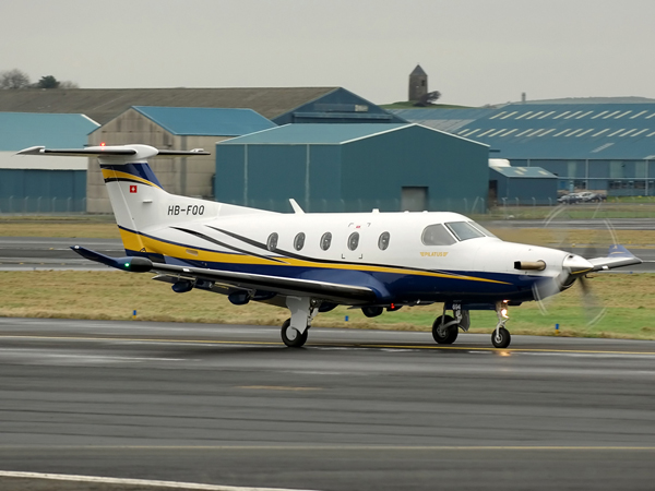 Pilatus  PC-12-47   HB-FQQ  (cn 694)