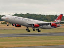 Virgin Atlantic  Airbus A.340-313  G-VELD  "African Queen"