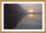 Watery sunset