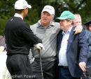 Tiger Woods, Mark O'Meara, JP McManus