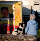 Woman and Dog, Waterville, Co. Kerry, Ireland 