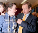 Enda Kenny and Young Person