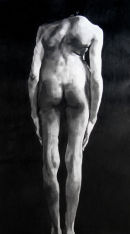 body 11 ink on paper 32x60inches