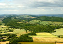 WENLOCK EDGE FROM THE AIR