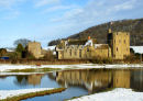 STOKESAY CASTLE AND WENLOCK EDGE