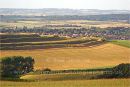 Maiden Castle from the south