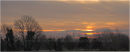 sunrise over the fields
