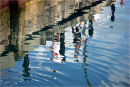 reflections from the quay