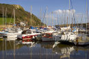 Axmouth yacht club, early autumn