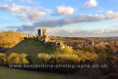 Corfe, Castle and village 