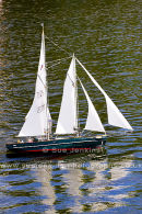 sailing on the pond