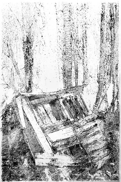 Dog kennel, Culgower Wood