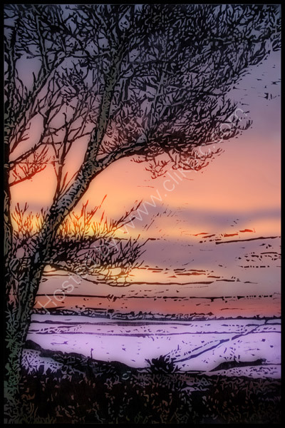 January sunrise