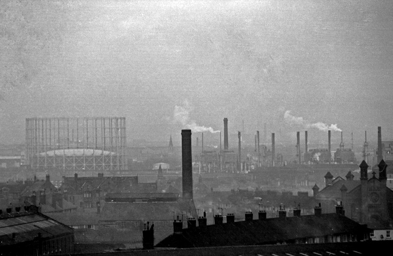 Bradford Rd gas works, 1974