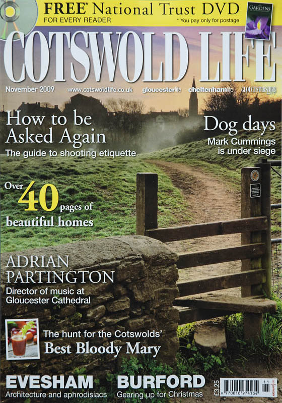 Cotswold Life Magazine November 2009