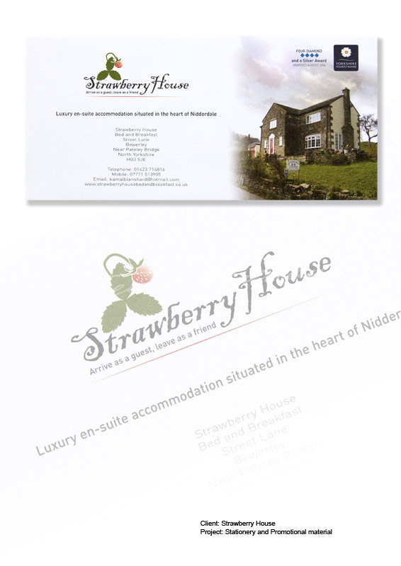 Strawberry House Stationery