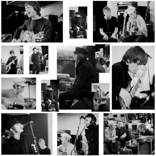 Paul Weller, Noel & Liam Gallagher, Steve White, Steve Cradock and Damon Minchella. 'Fire and Skill' Sleeve POLYDOR