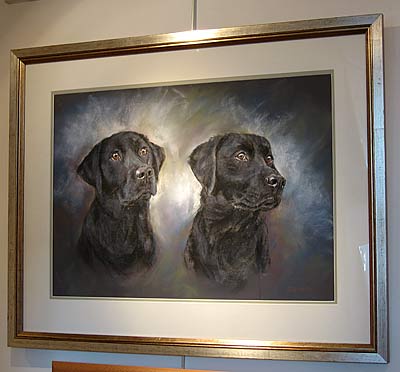 Silver with gold