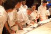Simon Gault with euro Restaurant staff