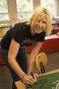 Client: Child Cancer Foundation Radio Announcer JayJay Feeney t-shirt signing