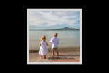 Evan and Ana at the beach