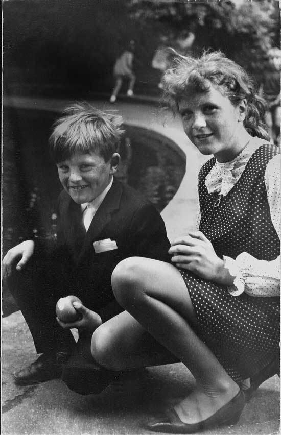 Andrew Wayne and Frances Toni Vaux, pictured some time during the 1960s