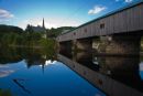 Covered Bridge, Bath, New Hampshire, USA