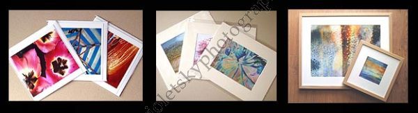 Photo Greetings Cards (13 x 13cm) | Mounted Photographic Prints (Small, Medium & Large) | Framed Work