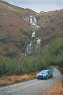 Rally car Wales